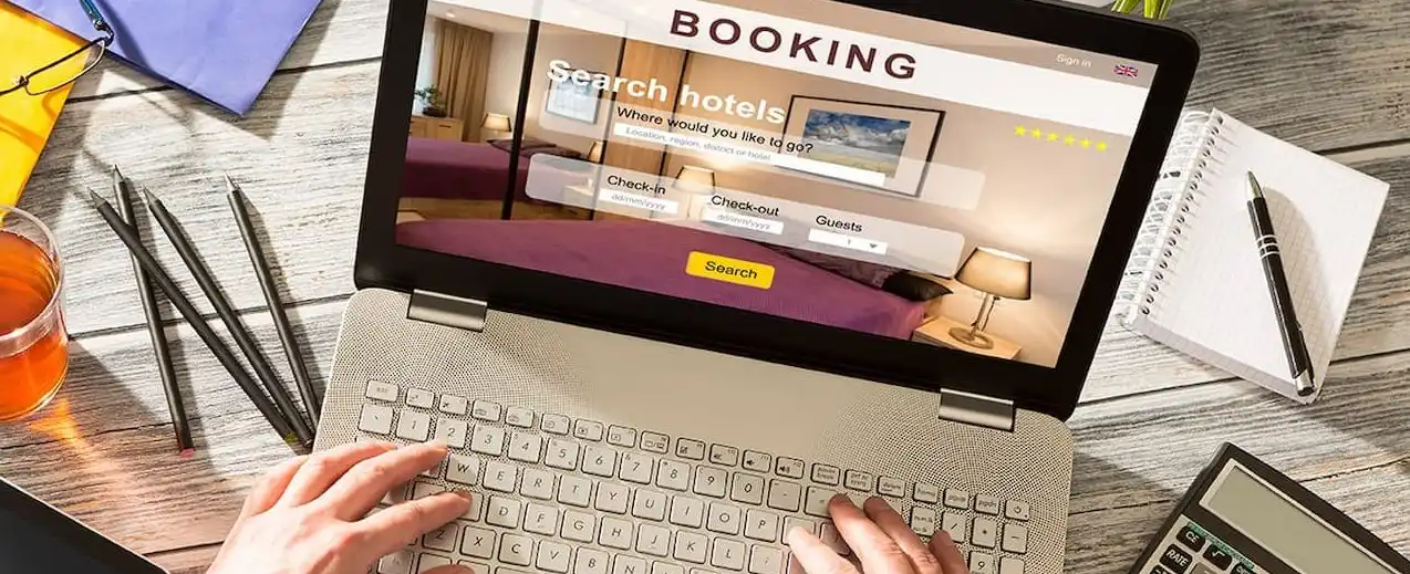 Hotel booking website