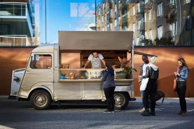 Mobile catering van